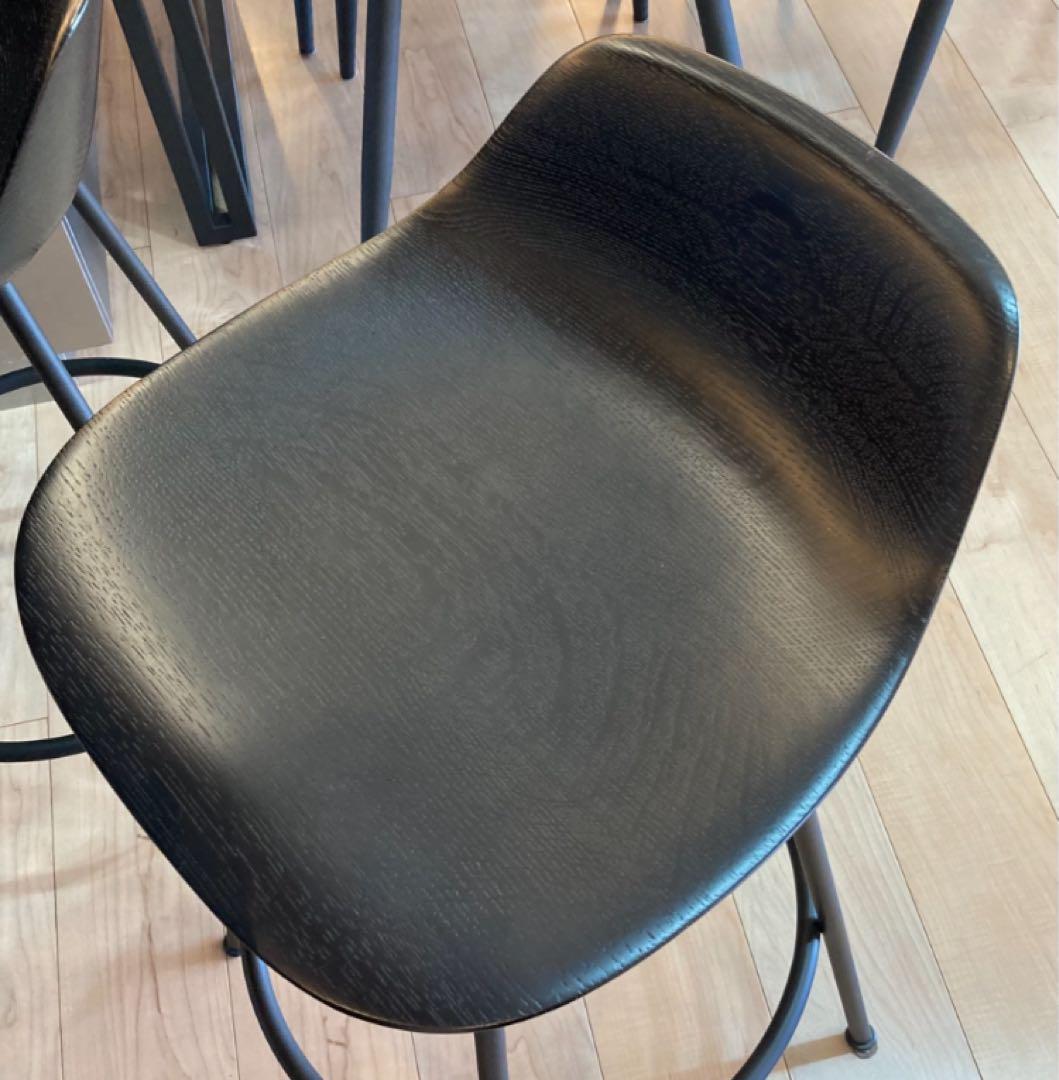 専用【美品】マルニ木工 深澤直人 カウンターチェア ナチュラルブラック ②