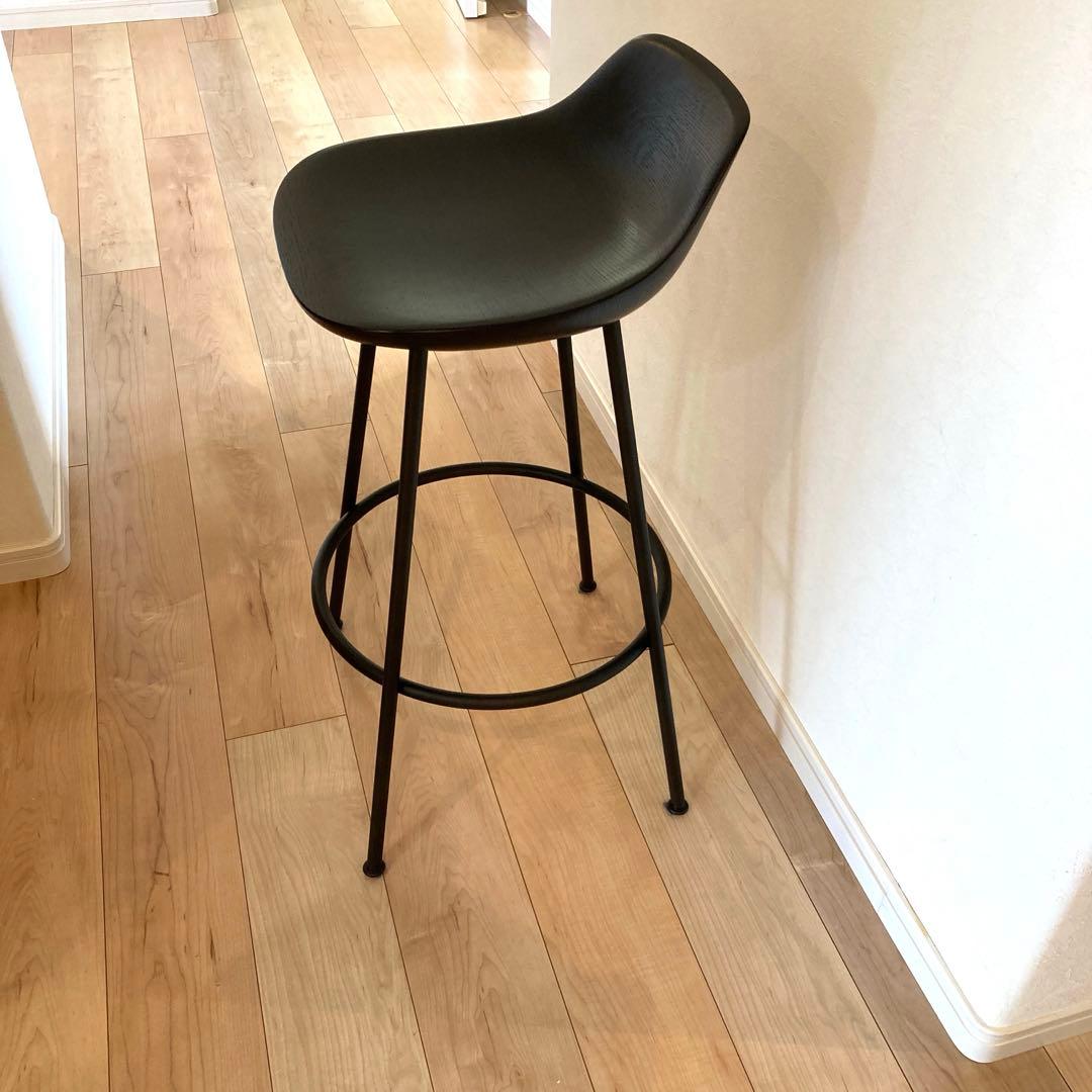 専用【美品】マルニ木工 深澤直人 カウンターチェア ナチュラルブラック ②