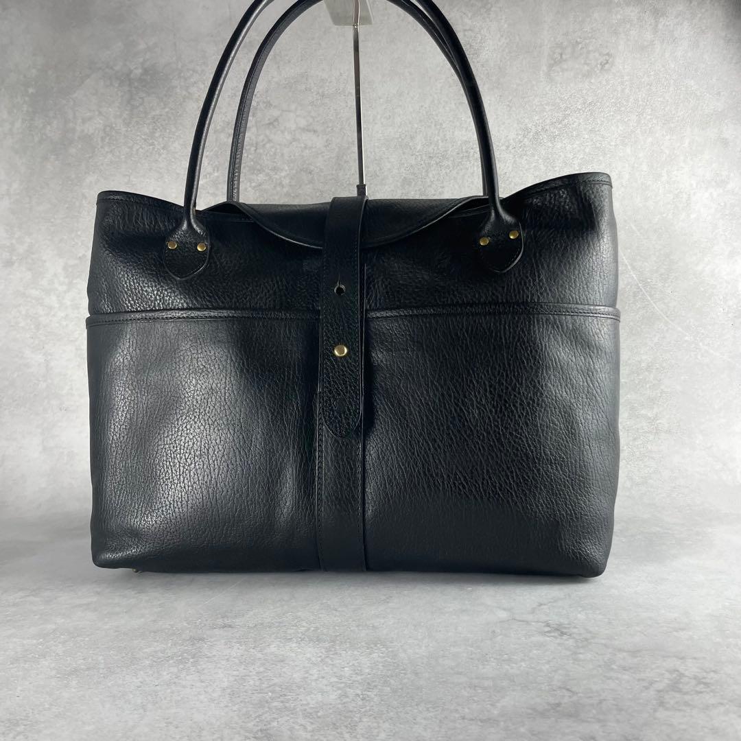 入手困難✨ フェリージ ヘルメットバッグ A4資料 メンズ ビジネスバッグ 黒色