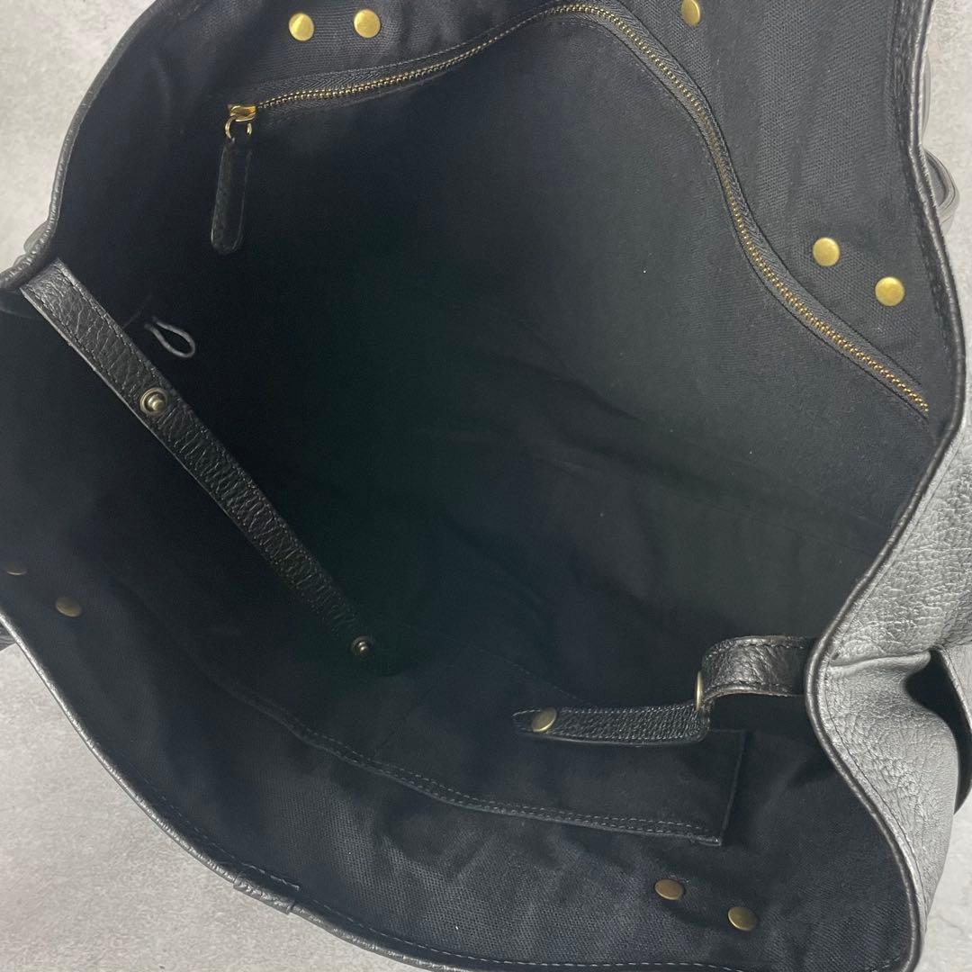 入手困難✨ フェリージ ヘルメットバッグ A4資料 メンズ ビジネスバッグ 黒色