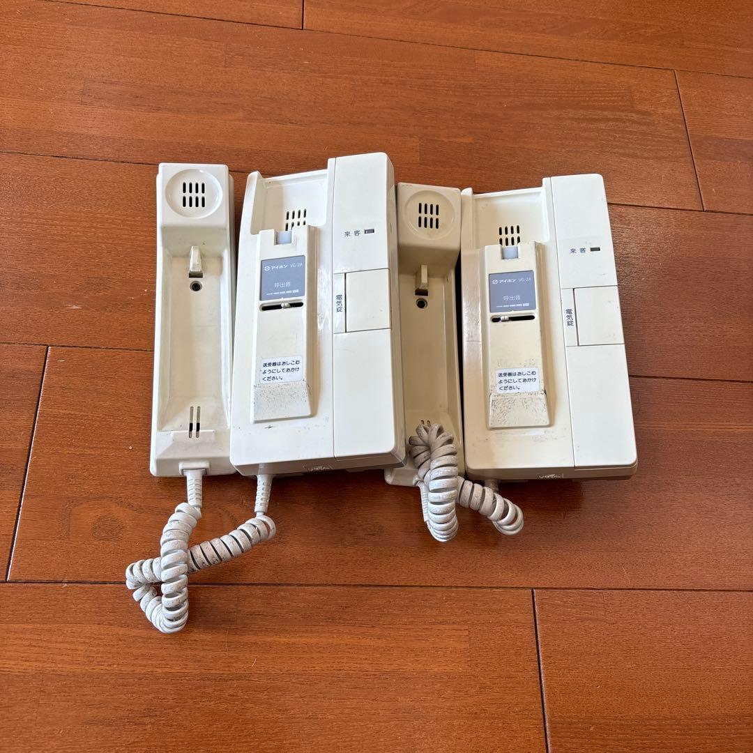ゴールディ⭐️4台　アイホン VG-2AT-5 マンション用インターホン