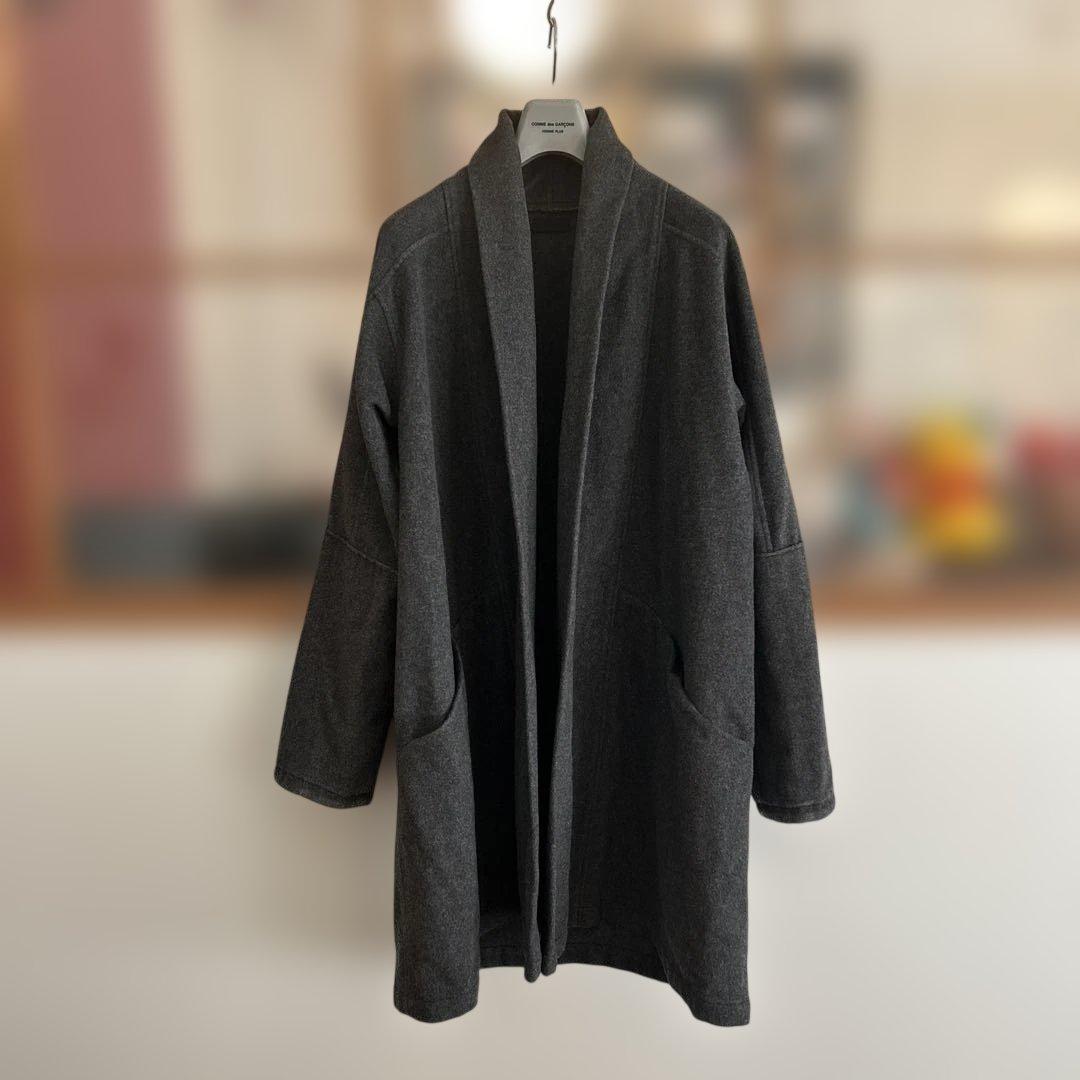 MITTAN / 半纏ロングコート 「灰」