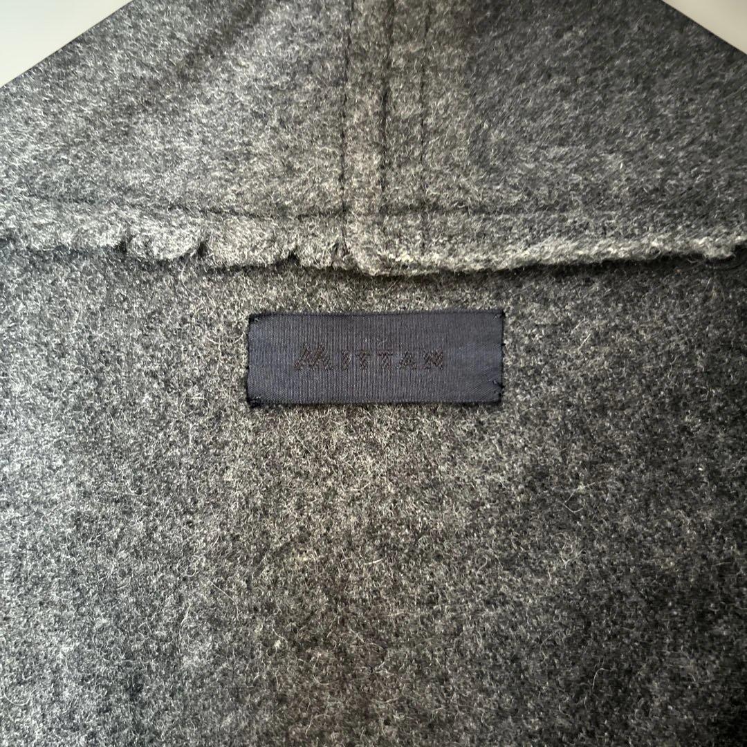 MITTAN / 半纏ロングコート 「灰」