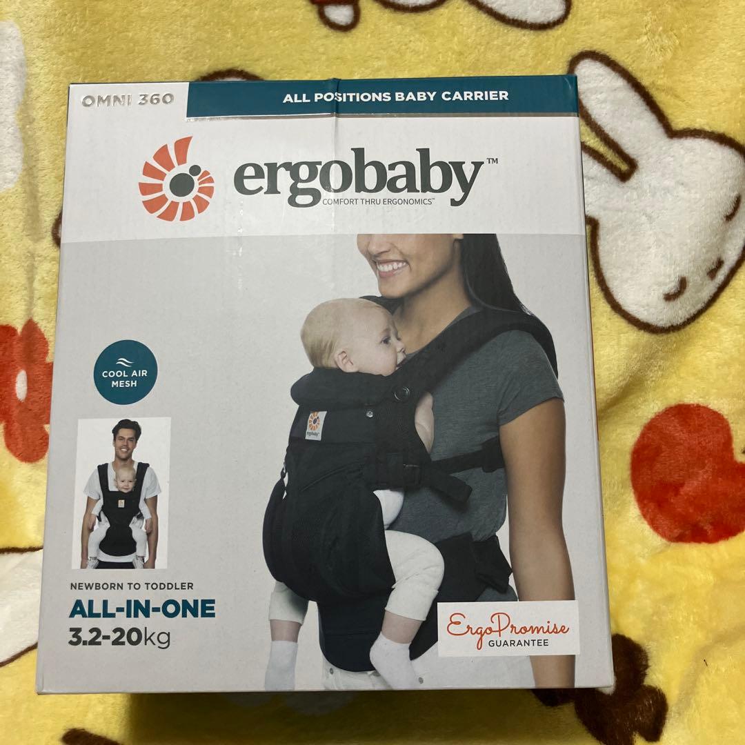 【超美品】ergobaby OMNI 360 抱っこ紐 ブラック