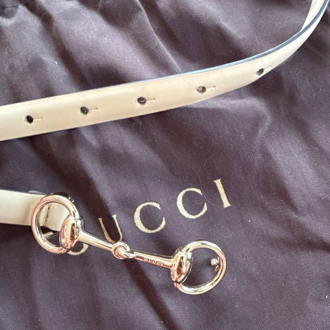 GUCCI ハーフホースビット バックル ベルト