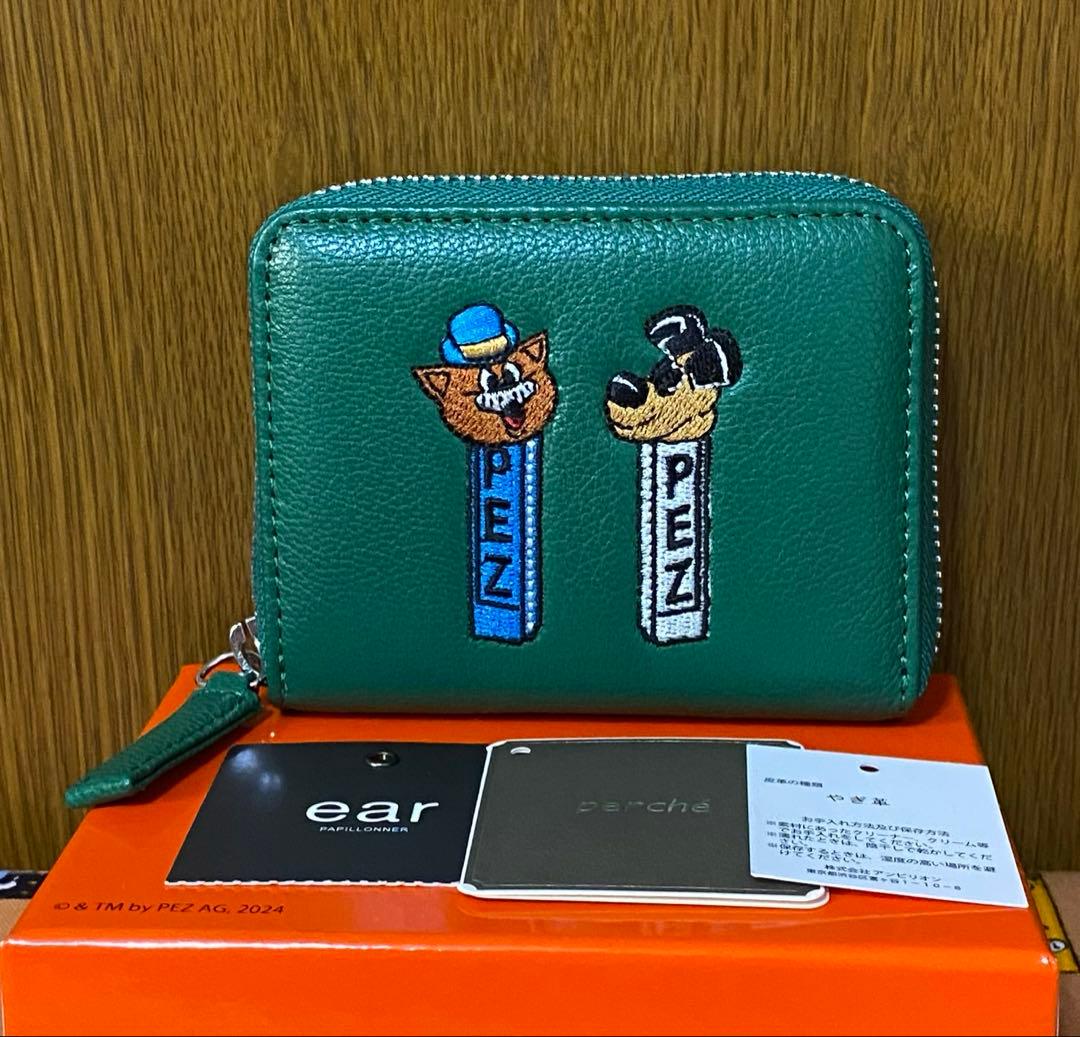 未使用PEZ(ペッツ)×perche(ペルケ)×ear コラボジャバラ折り財布