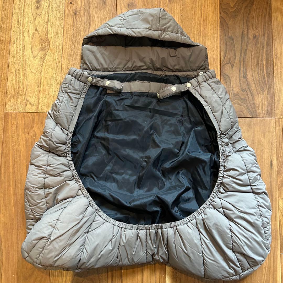 【美品】ノースフェイス ベビーシェルブランケット ウォルナット