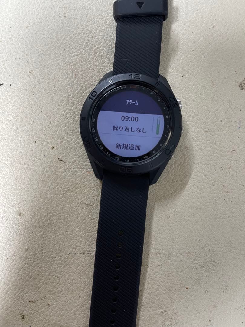 【美品】ガーミンアプローチS60 GPSゴルフ距離計&ウォッチ ブラック