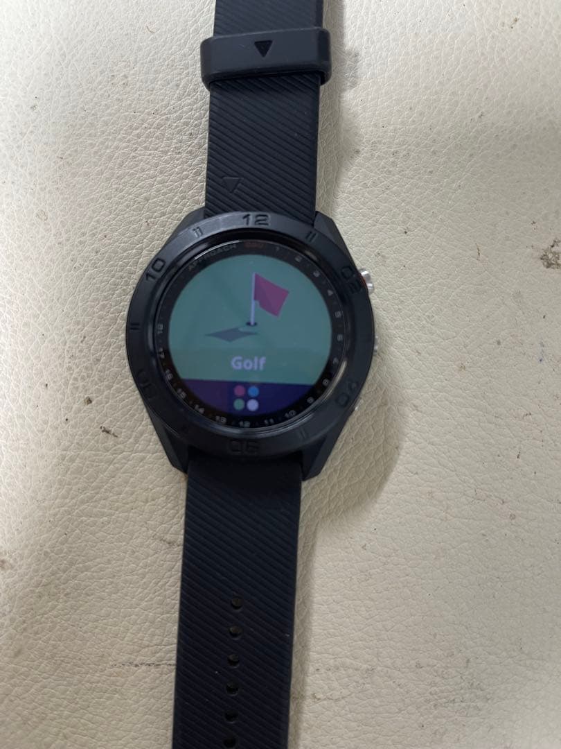 【美品】ガーミンアプローチS60 GPSゴルフ距離計&ウォッチ ブラック