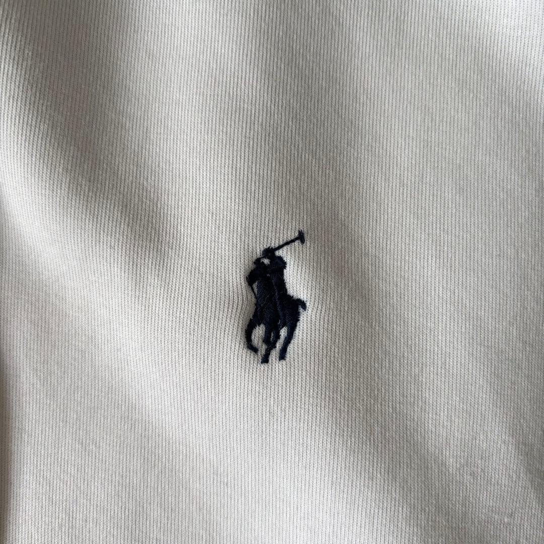 【希少✨】ポロラルフローレン　XLサイズ　パーカー　バックプリントロゴ　刺繍