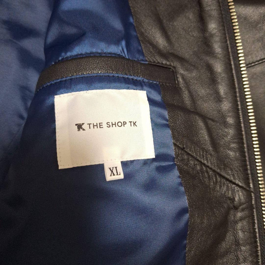 The Shop TK メンズ(XL) ブラックシングルライダース