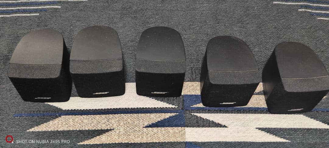 Bose 小型スピーカー 5個セット ブラック