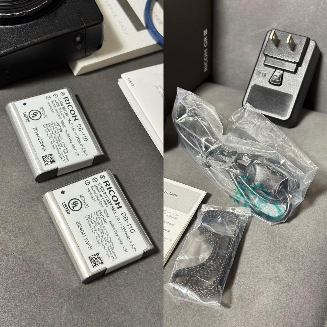 リコー RICOH GRⅢ+ワイドコンバージョンレンズセット