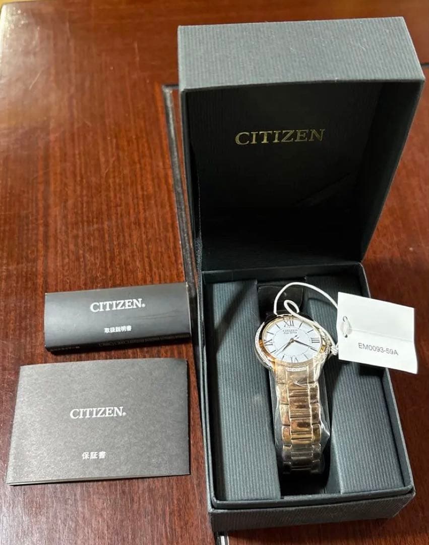 ［逆輸入海外モデル］腕時計 CITIZEN エコドライブ EM0093-59A