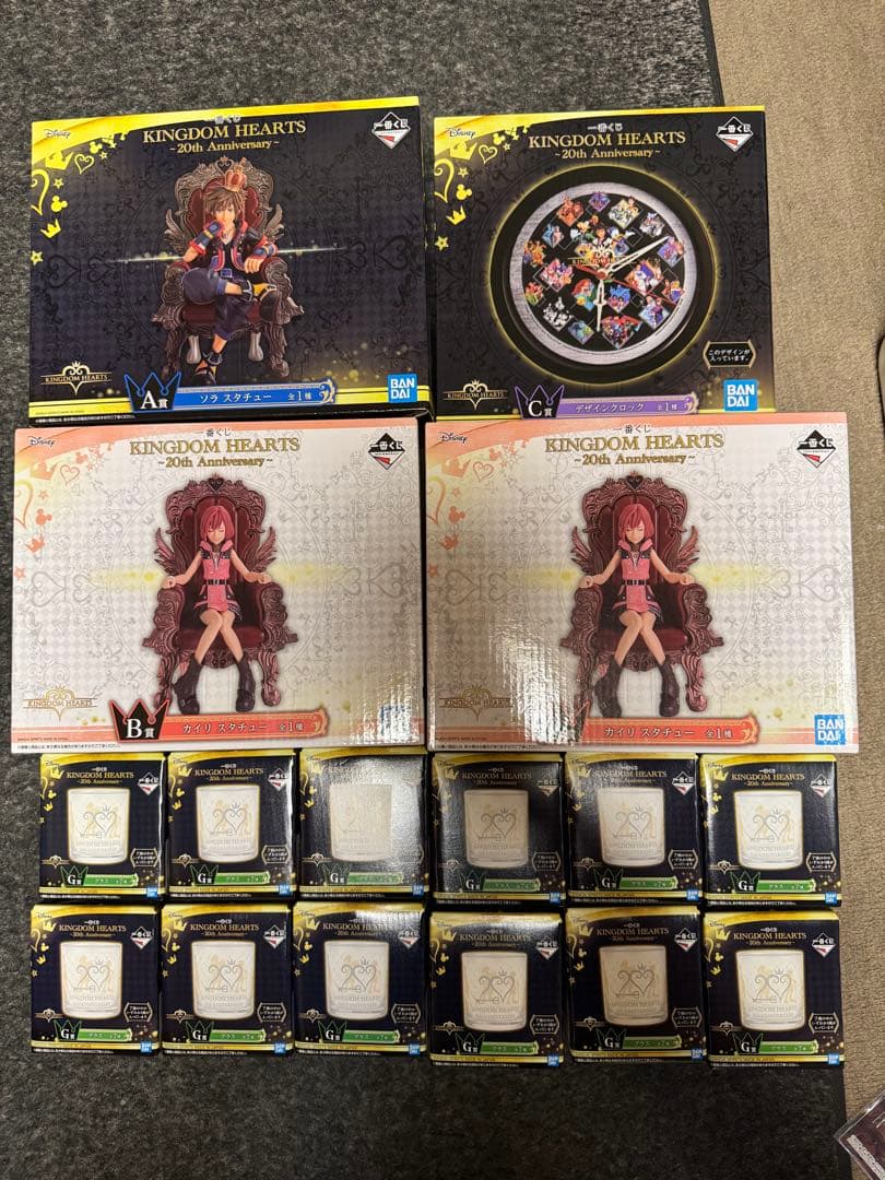 キングダムハーツ 20周年　一番くじ　セット