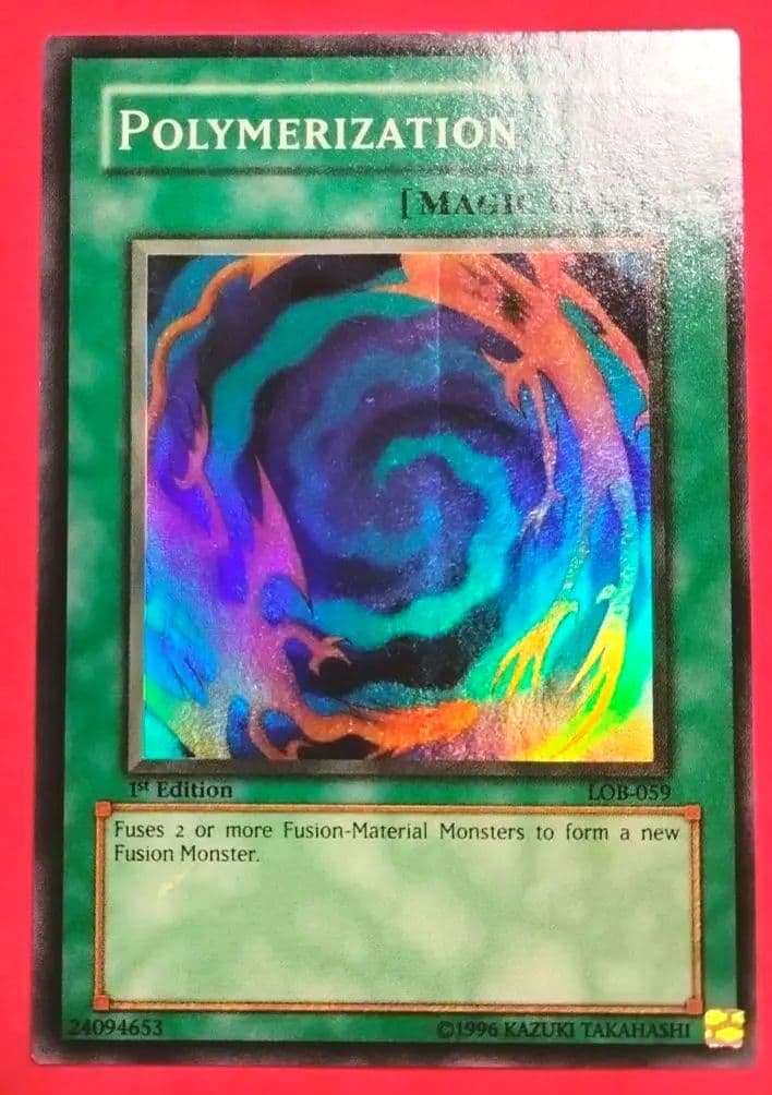 秘蔵 エラー ホイル 特濃 glossy 1st LOB 融合 初期 比較付き