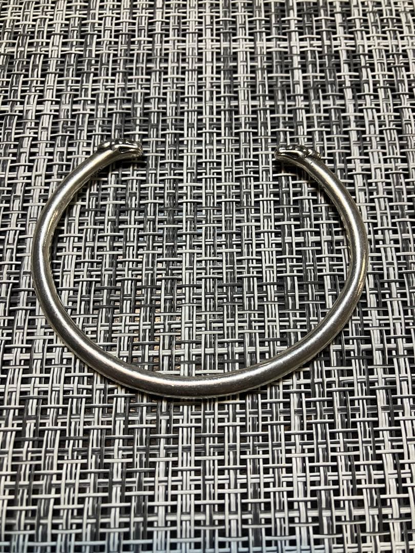 美品　クロムハーツ　ダブル　ドッグスキニー　バングル　ブレスレット　2006