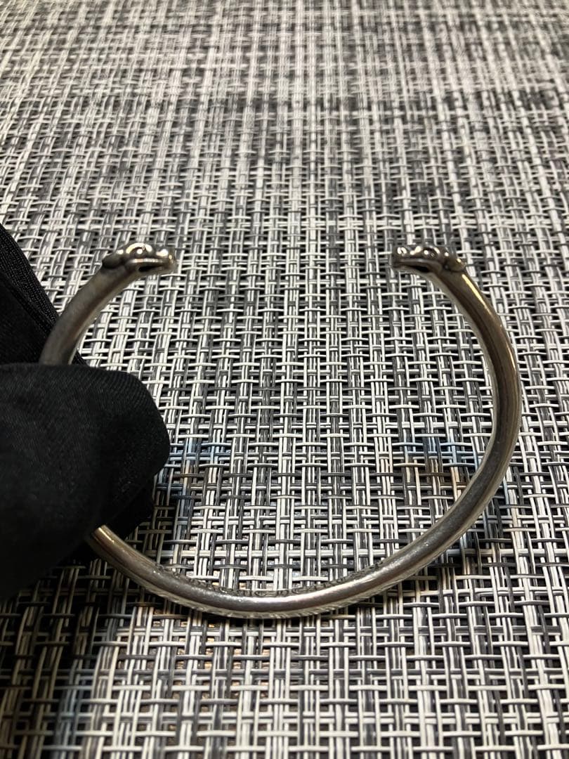 美品　クロムハーツ　ダブル　ドッグスキニー　バングル　ブレスレット　2006