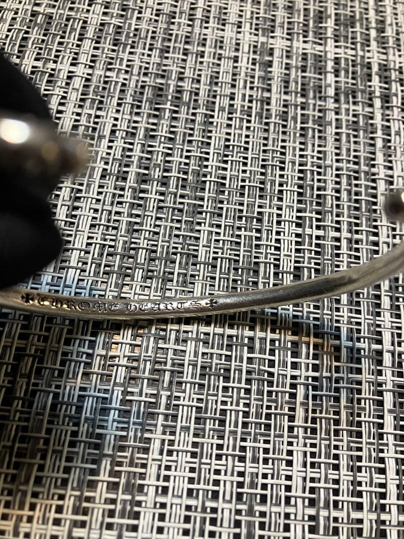 美品　クロムハーツ　ダブル　ドッグスキニー　バングル　ブレスレット　2006