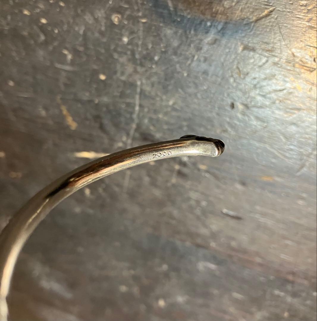 美品　クロムハーツ　ダブル　ドッグスキニー　バングル　ブレスレット　2006