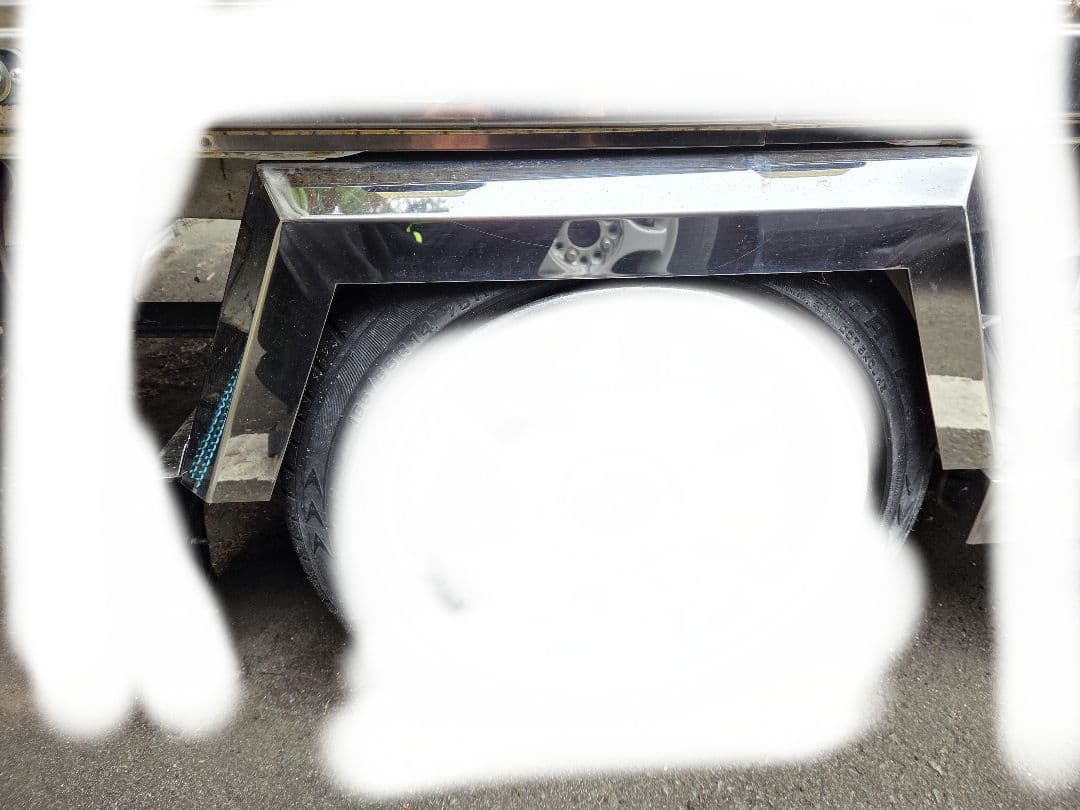 軽デコトラ　フェンダー　ステンレス