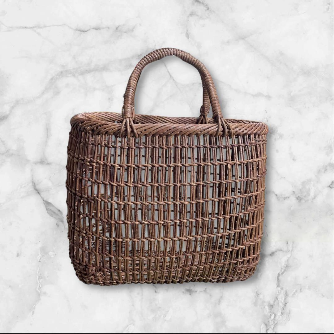 あけび 籠バッグ 手作り カゴバッグ ナチュラル素材