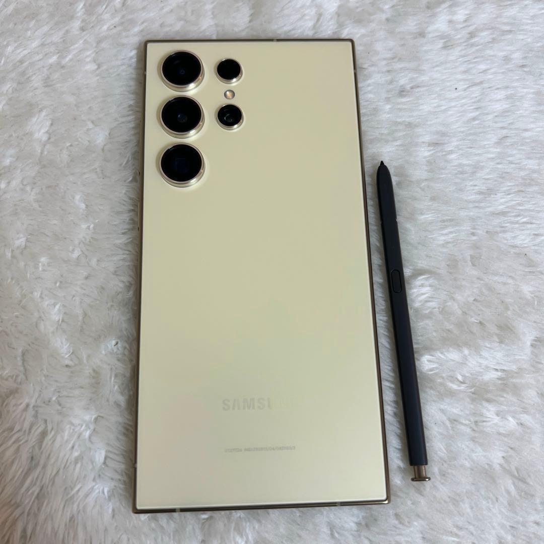Galaxy S24 ultra 256GB チタニウムイエロー i59