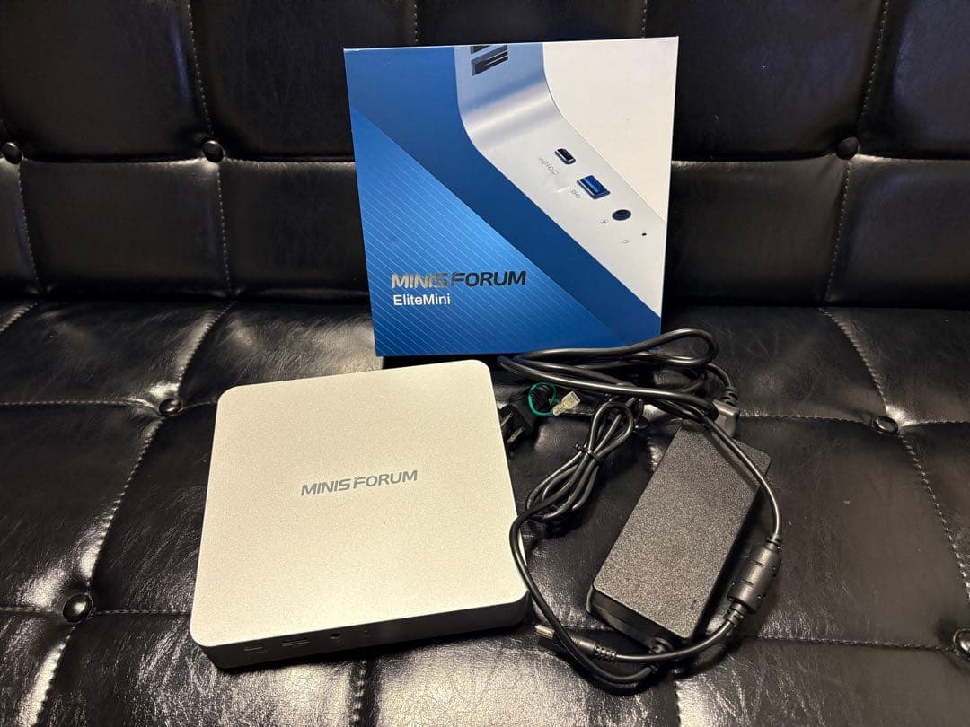 ミニPC MINISFORUM /i7/32GB/512GB/Win11Pro