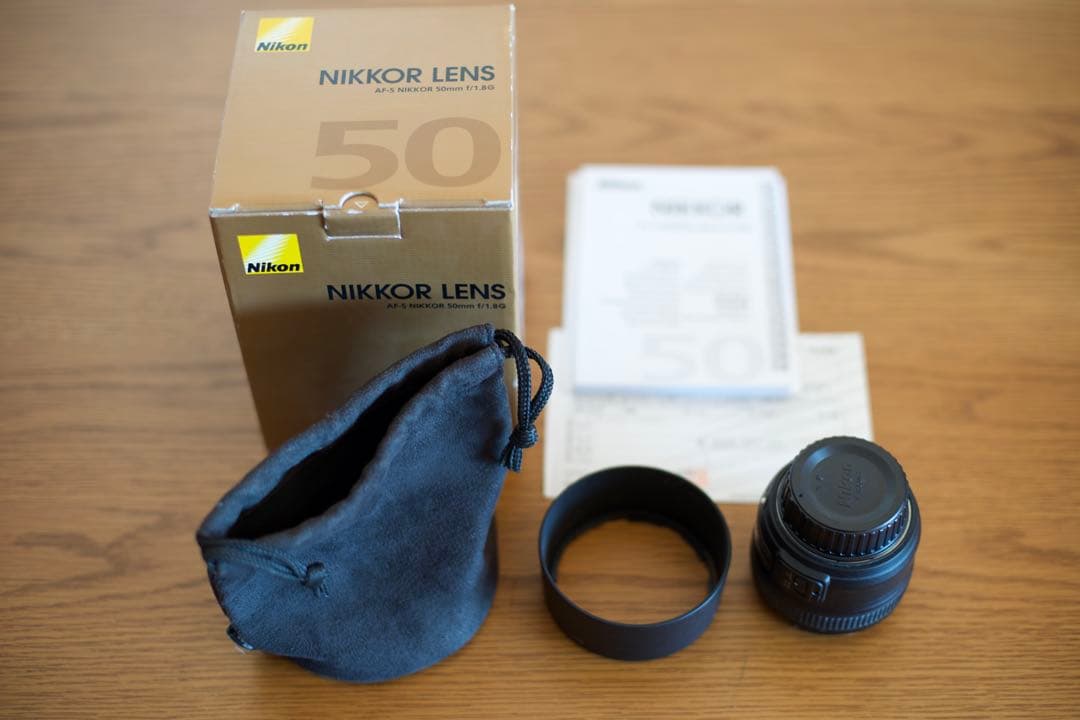 レンズ(単焦点) NIKKOR LENS AF-S NIKKOR 50mm f/1.8G