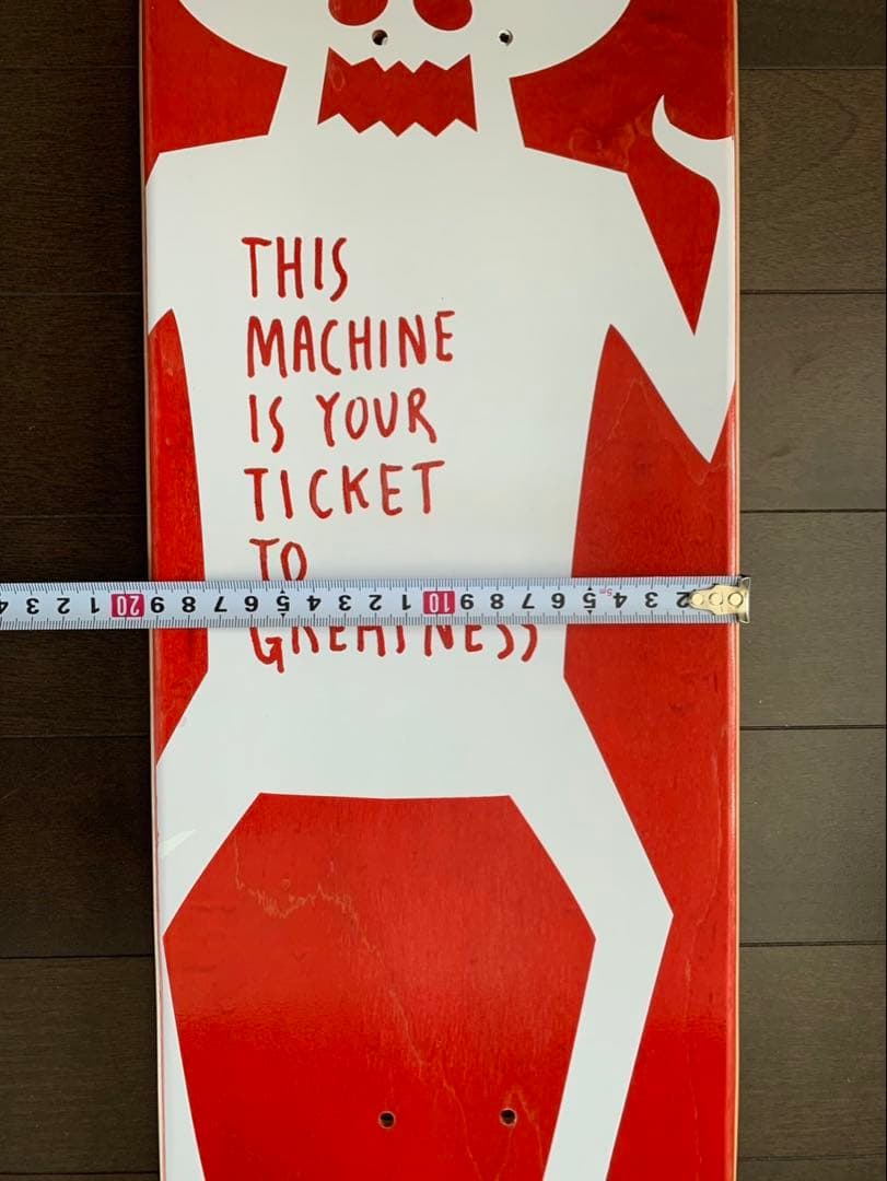 Toymachine　デッキ　サンダートラック