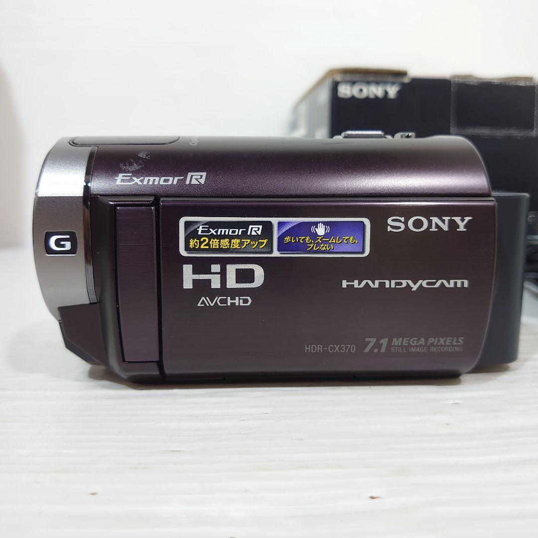 動作ok　SONY　Handycam HDR-CX370V　10年