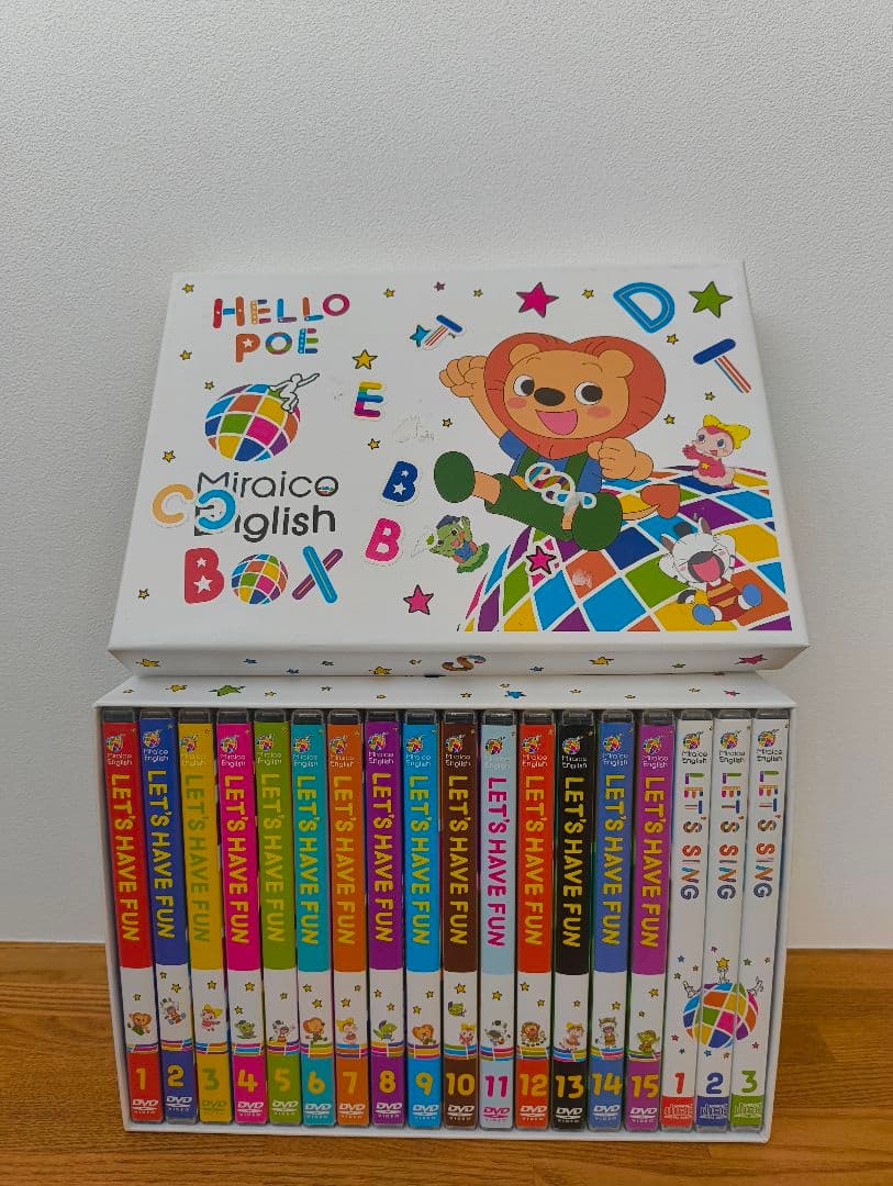 Miraico英語ボックス セット