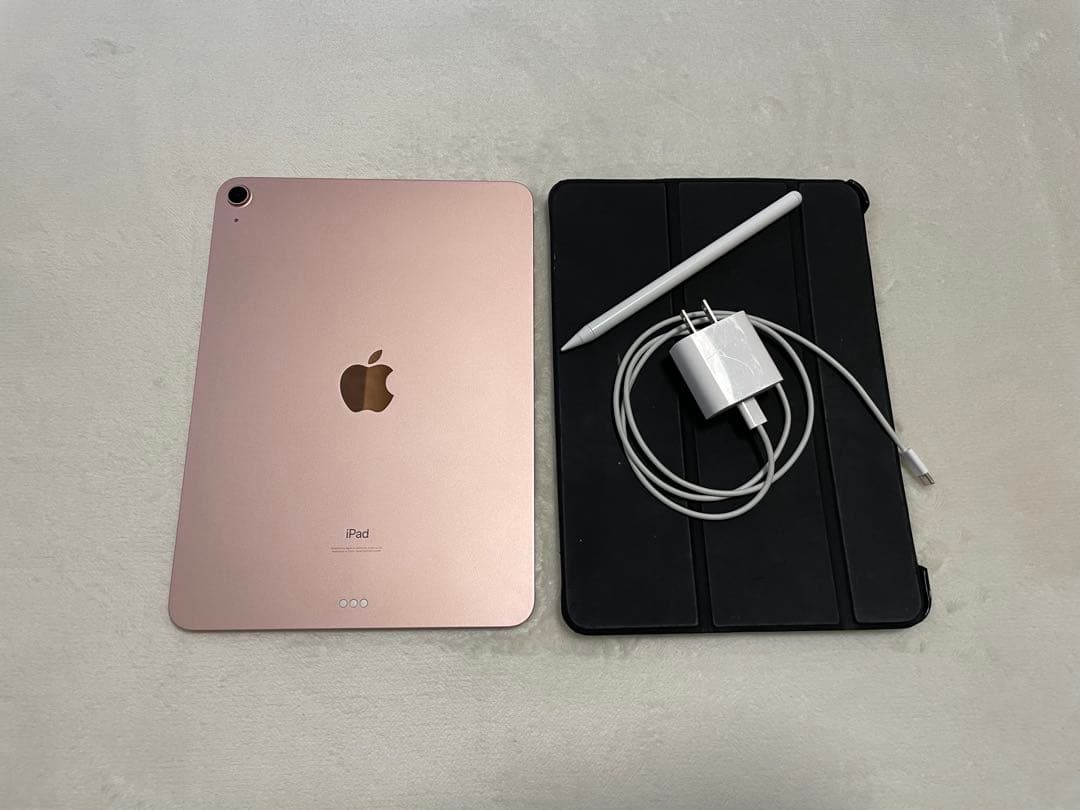 美品☆Apple iPad (ローズゴールド) 本体 + 充電器