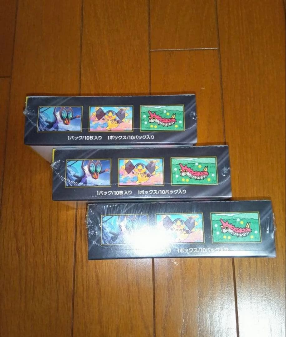 ポケモンカードメガドリームex 3box シュリンク付き 新品未開封
