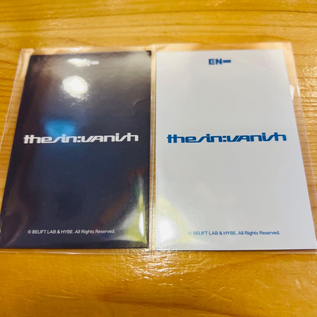 enhypen VANISH 韓国ポップアップ 特典トレカ ジョンウォン