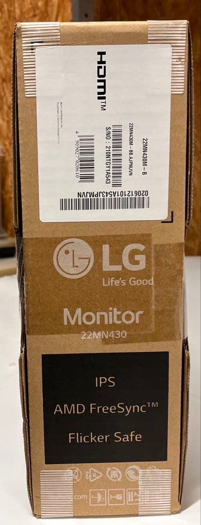LG 22MN430M-BAJP 新品　未開封　21.5インチ液晶モニター