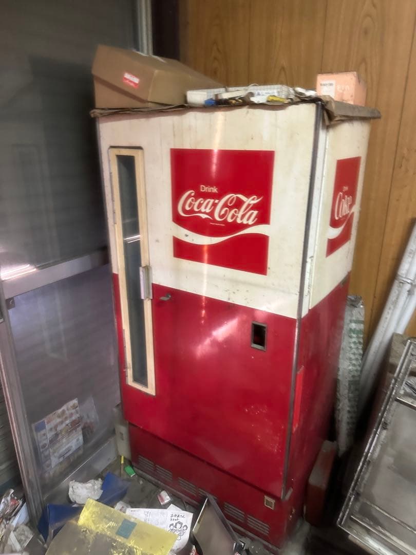AIさ専用コカ・コーラ ナショナル製冷蔵庫　茨城県古河市まで　動きました。