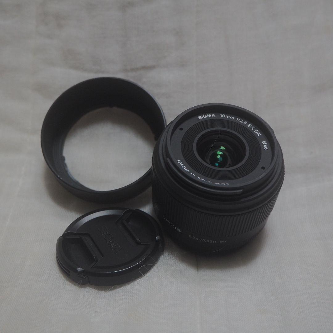 SIGMA 19mm F2.8 EX DN レンズ