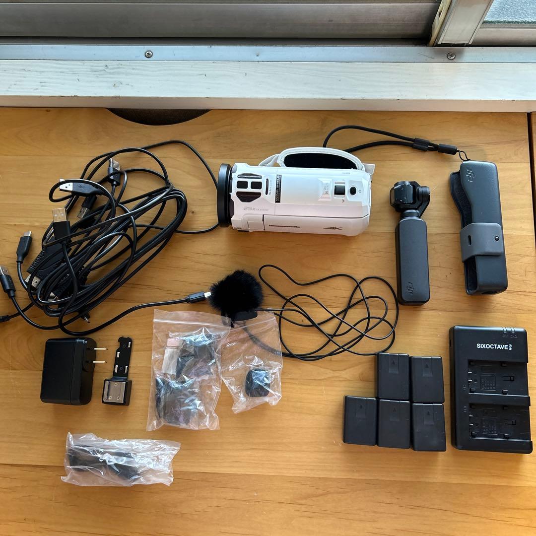 N*S様 Panasonic 4K ビデオカメラ + DJIスタビライザー(小型