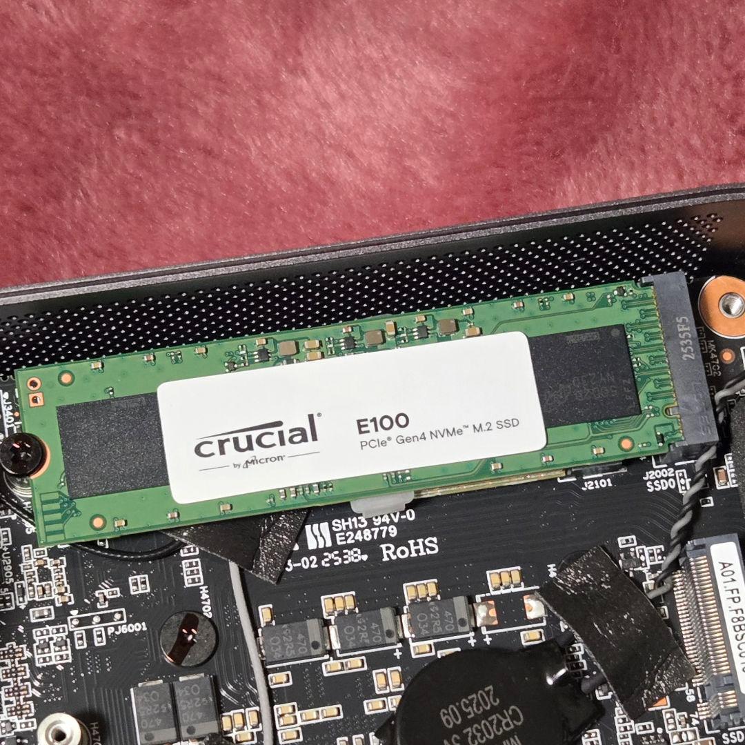 内蔵型SSD Crucial E100 2TB M.2 Gen4 SSD