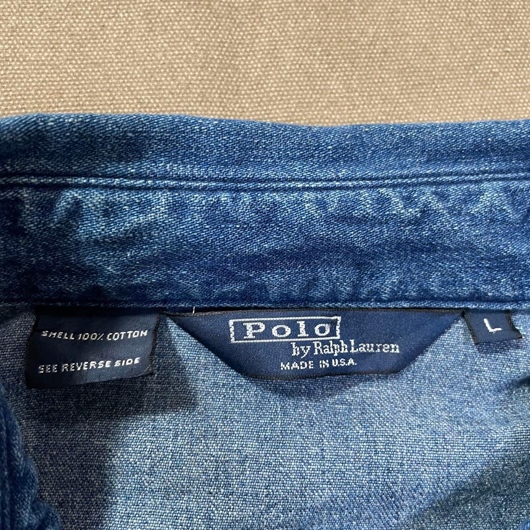 90s ラルフローレン デニム スウィングトップ ビンテージ usa製 old