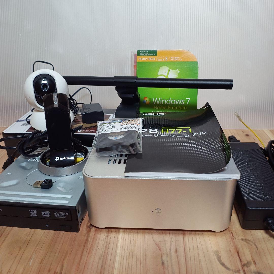 自作ITX　PC　P8H77-I 　CPU　i5-3570K 他