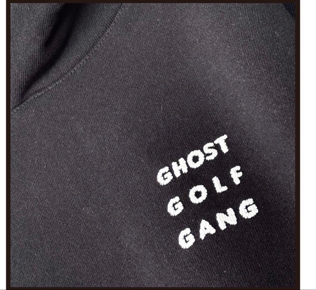 新品　GHOST GOLF GANG HOODIE (BLACK)