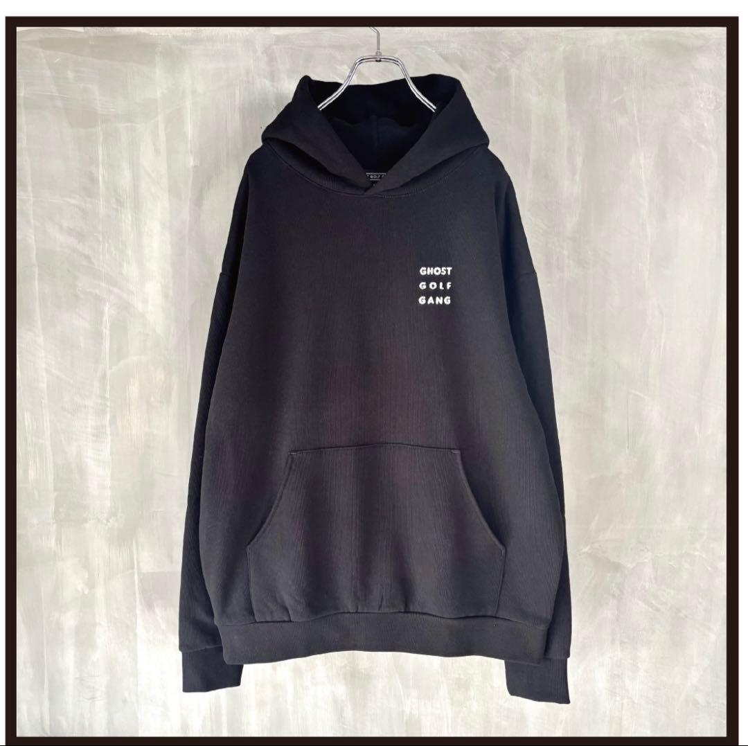 新品　GHOST GOLF GANG HOODIE (BLACK)