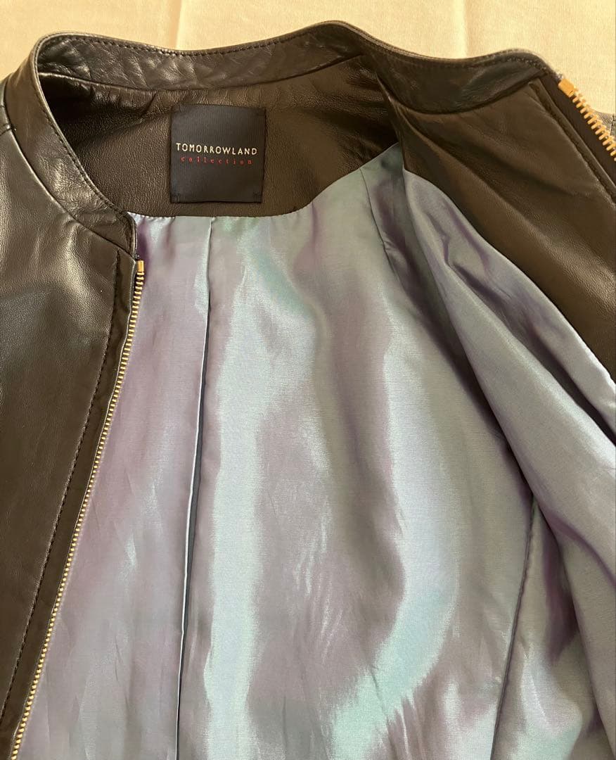 TOMORROWLAND collection レザージャケット　36サイズ