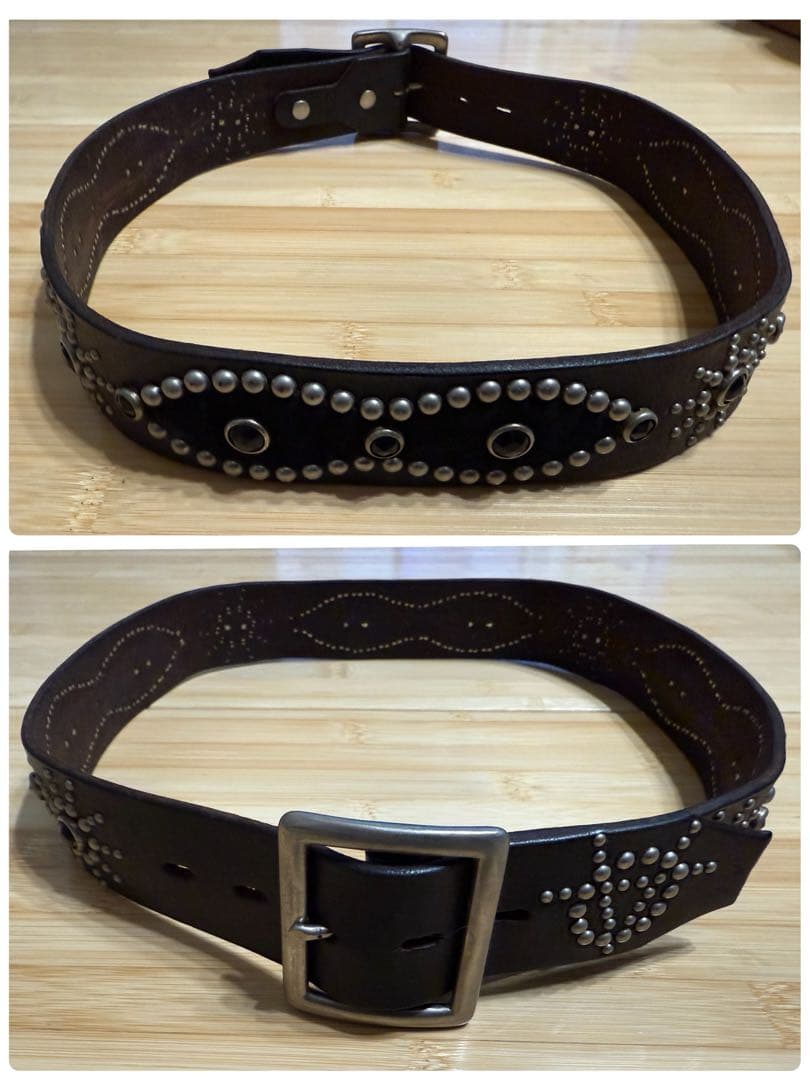 ⭐️HTC ×VICTIM⭐️ピーナッツオーバーレイ⭐️ブラックレザー(茶芯)⭐️32