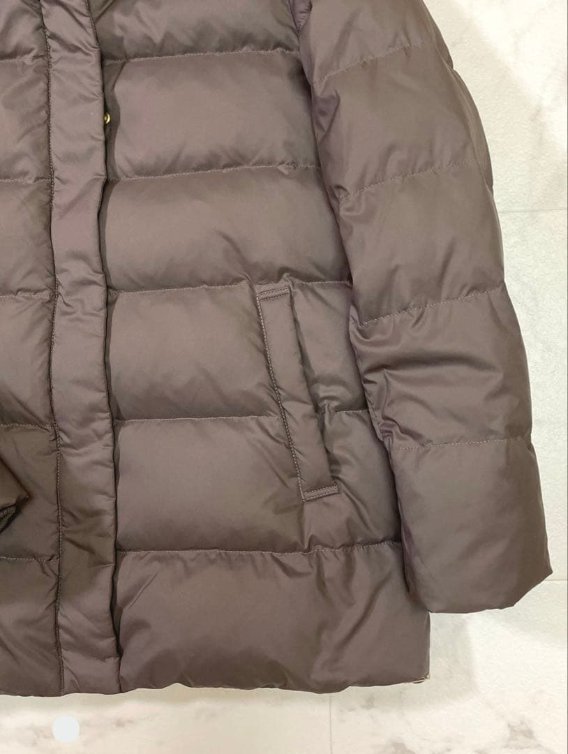 ☆なっち☆イエナ定価46,200円 P/タフタ ショートダウンコート 36