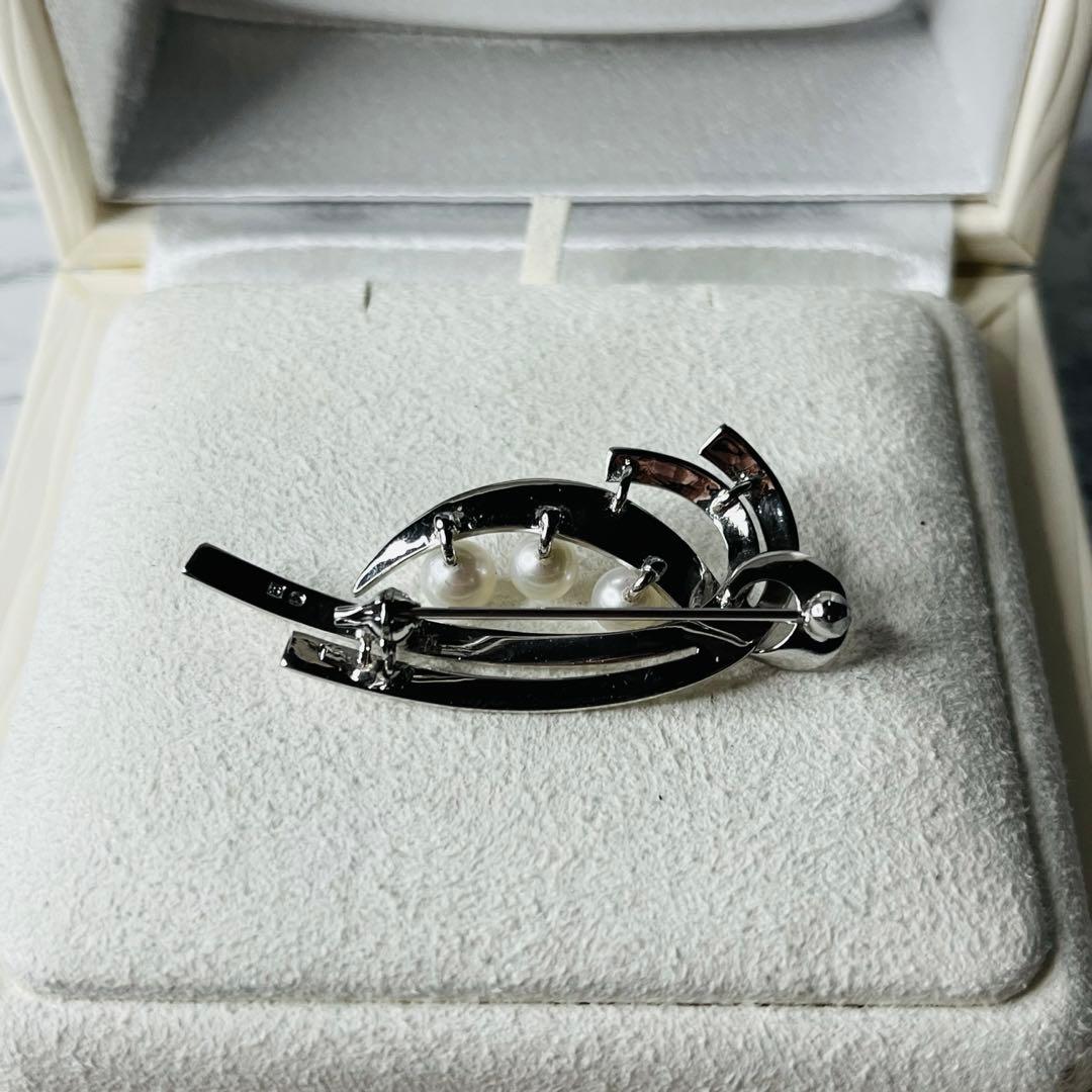 【美品✨】 MIKIMOTOブローチ アコヤ真珠 皇室御用達ブランド