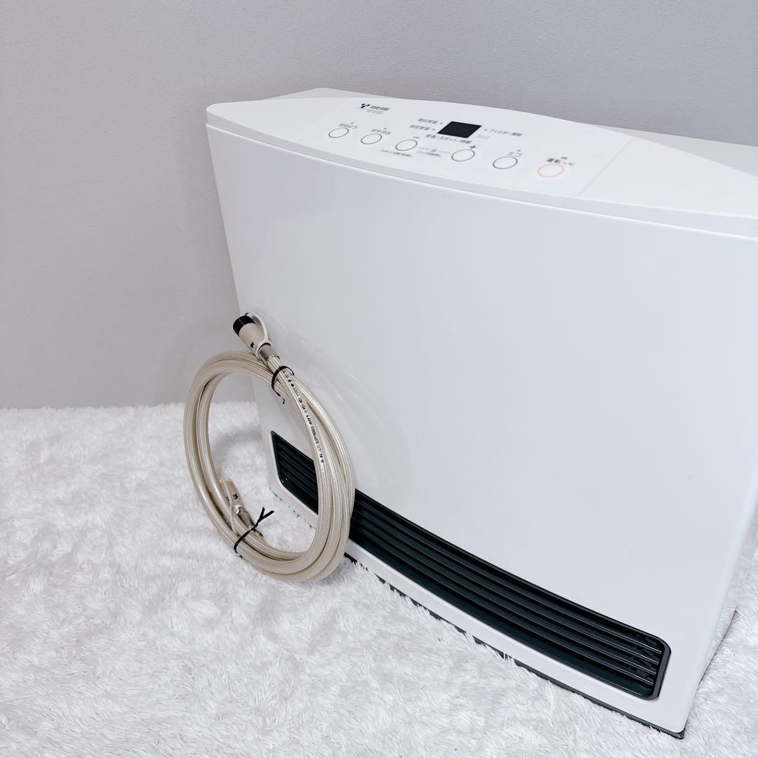 美品 ノーリツ 都市ガス ガスファンヒーター GFH-4004S 2mホース