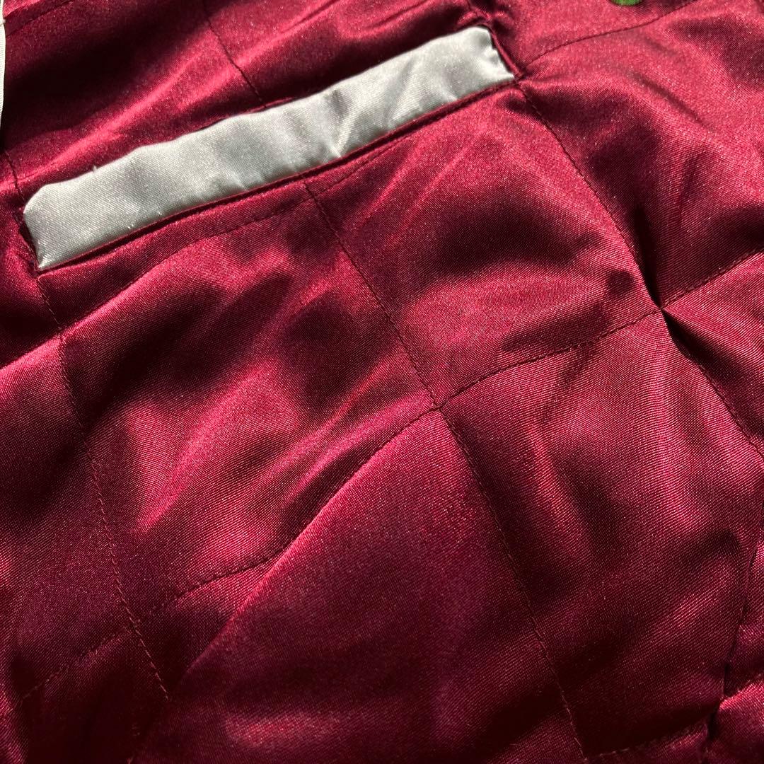 60s スカジャン 短丈 リバーシブル ビンテージ 富士 龍 虎 50s 40s